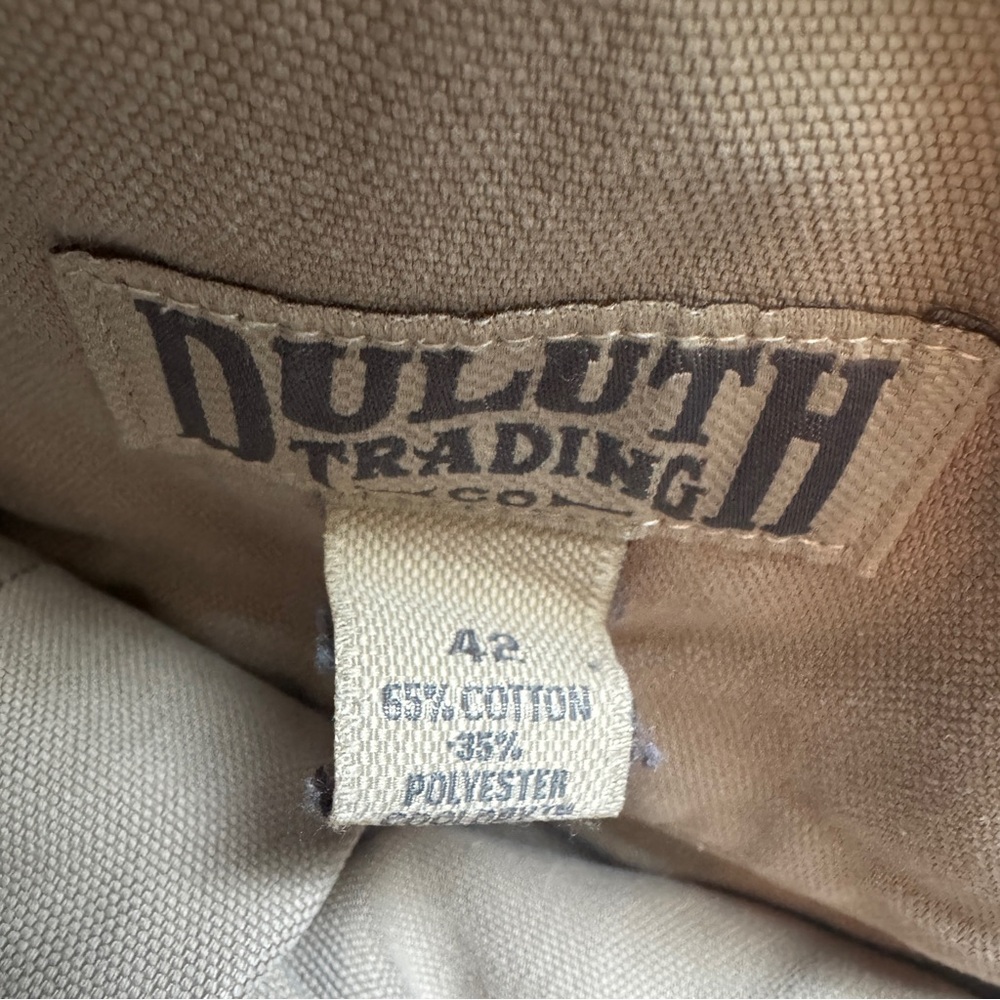 Men's Duluth Trading Co Shorts‎ khaki Shorts with Flaws - Picture 8 of 11